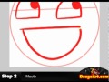How to Draw Awesome Face, Awesome Face, Epic Face