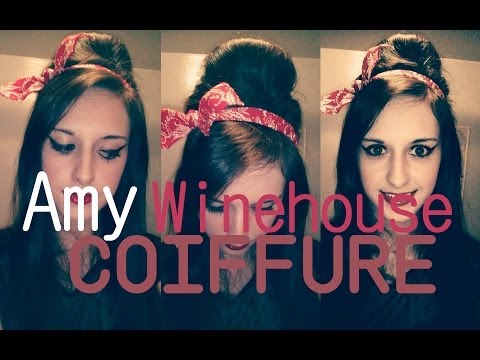 ✿⊱╮Amy Winehouse : tutoriel coiffure & maquillage facile