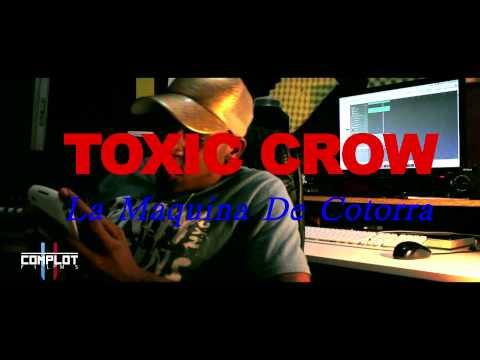 Toxic Crow En El Studio Grabando Masacre Para Monkey Black