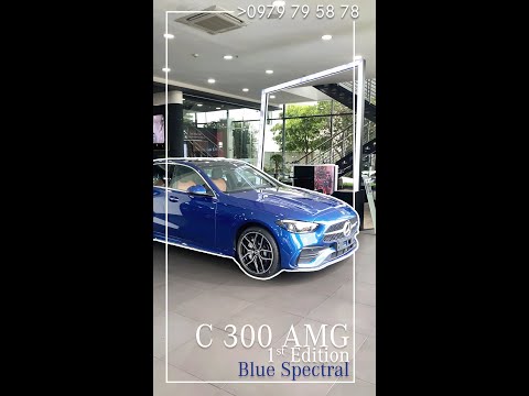 [Car Virsual] C 300 1st Edition Xanh Spectral - Sắc xanh huyền ảo, sang trọng, tinh tế.