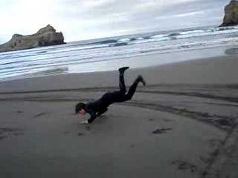 sam spinning his shit