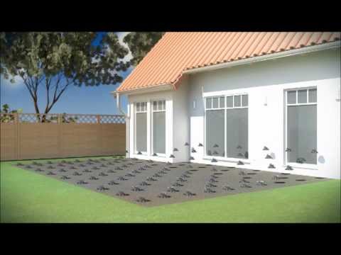 Zum Ansehen anklicken : Terrassenbau: Alu-Systemprofil (40x60x4000mm)