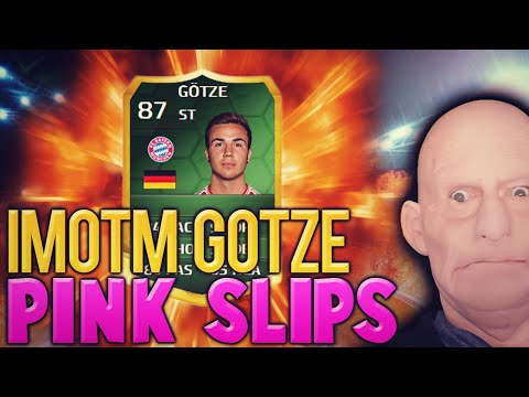 FIFA 14 iMOTM GOTZE PINK SLIPS - OMG FAIL !!