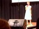 Colling sings at Jordan Idol