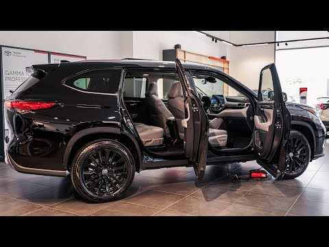 new toyota highlander hybrid 2023 interior and exterior details