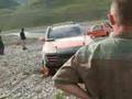 Porsche Transsyberia 2007, Cayenne Tows Rexton