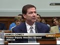Comey on the Firing Process Comey on the Firing Process