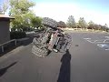 Samuri flipped off road 4x4
