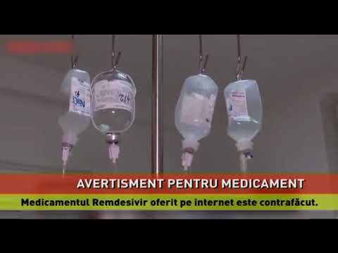 Medicamentul Remdesivir oferit pe internet este contrafăcut, avertizează Rafila