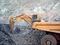 p&h 4100 ,,Cat 5130 loading komatsu 830e