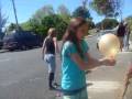 Hanz and gg fighting over a balloon