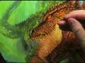 Acrylics... Loosely based on a Dragon Awakens