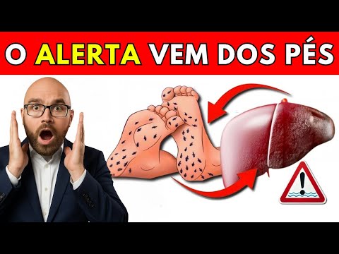 A surpreendente relação entre o fígado e os pés: 10 coisas que seus pés podem lhe dizer
