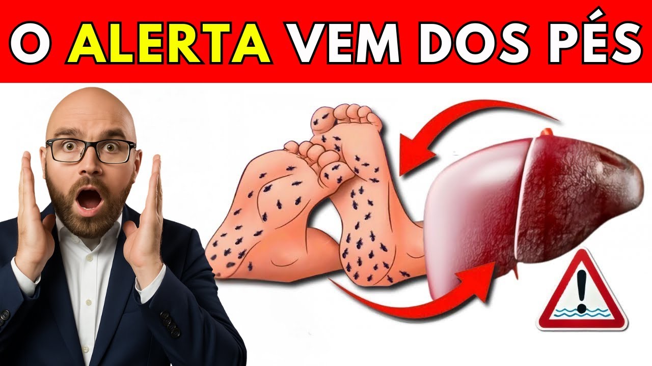 A surpreendente relação entre o fígado e os pés: 10 coisas que seus pés podem lhe dizer