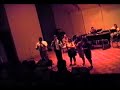 my vocal jazz group singing silence of time.