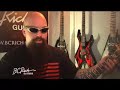Kerry King of Slayer and his B.C. Rich Guitars Kerry King of Slayer and his B.C. Rich Guitars