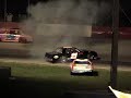 Grundy County Speedway Street Stock #60,#21 spinout- 8-29-08