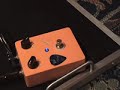 Blue Wing Effects BOOSTER guitar pedal clean boost demo