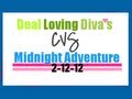 Couponing Haul - CVS Midnight Adventure Haul 100% Savings 2-12-12