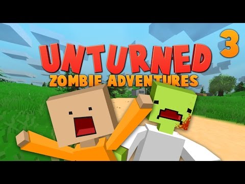 DEADLY ANKLE BITING ZOMBIES ★ Unturned: Zombie Adventures (3)