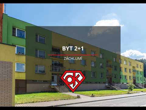Video PRODEJ - byt 2+1 s garáží a zahrádkou v Záchlumí