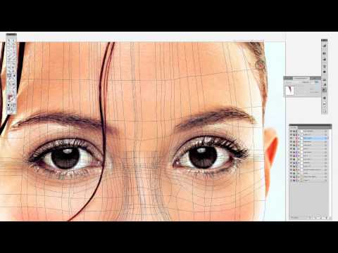 how to vector hair tutorial