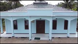 video drone bangunan masjid MR 155