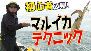 明日からイカ釣り名人🎣マルイカ釣りを徹底解説！