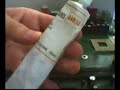 (uploaded by reloader)&nbsp;Applying FUJIK thermal glue on PC chip