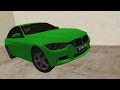 BMW 320d (F30) with M bumpers para GTA San Andreas vídeo 1