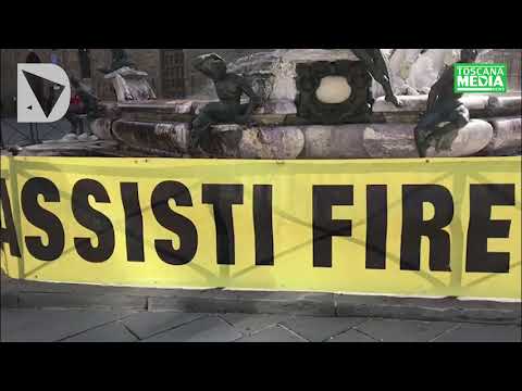 VIDEO - LA PROTESTA DEI TASSISTI A FIRENZE
