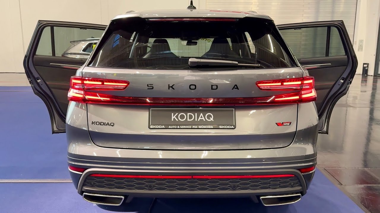 SKODA KODIAQ RS 2026 - PRACTICALITY test, TRUNK SPACE & many USEFUL FEATURES