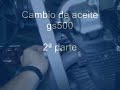cambio aceite gs500