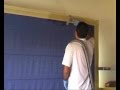 Dry cleaning of roman blind.avi