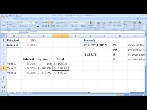 how to calculate compound interest