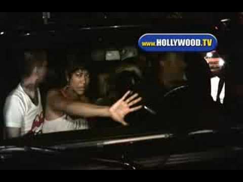 Pamela Anderson Leaves The Abby
