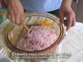 Preparación casera de Ceviche de pescado