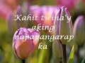 Tagalog love song...
