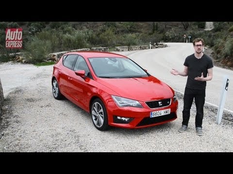 seat - Read more: http://www.autoexpress.co.uk/seat/leon/61275/seat-leon-20-tdi-fr Tom Phillips gets behind the wheel of the all-new SEAT Leon. Subscribe to Auto Ex...
