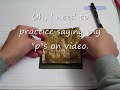 Card with Wood Fence Technique