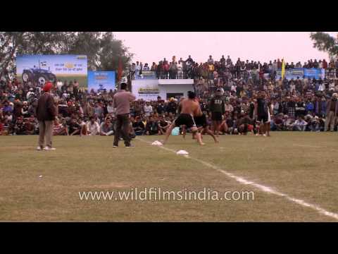 Rural olympics' showcases Indian game: Kabaddi