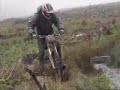 3 small mishaps at Gortin 3rd june DH in the wet 3 small mishaps at Gortin 3rd june DH in the wet