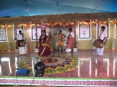 Karakattam tamil folk dance - Indian Cultural Centre
