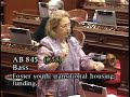 Senate Budget Chair Ducheny on foster care funding