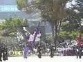 応援団演舞(2002年、熊本高校)