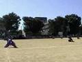 応援団演舞(2002年、熊本高校)