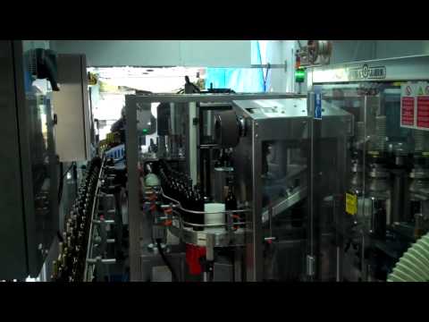 Peregrine Mobile Bottling Production Trailer Set Up 