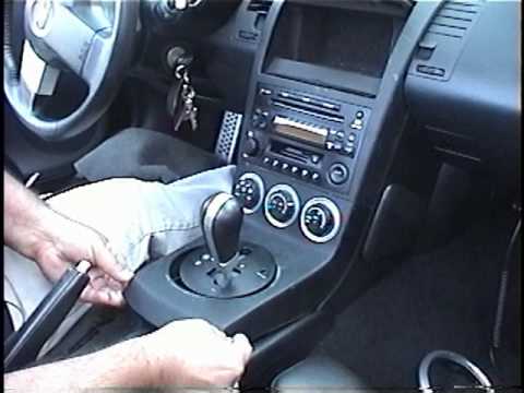 How to Remove Radio / Stereo / Navigation from 2003 Nissan 350Z for Repair