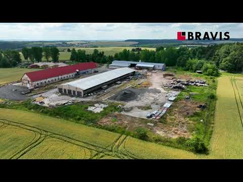 Video Prodej pozemků o rozloze 9 953 m2, obec Újezd u Rosic, pro komerční výstavbu a využití
