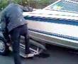 Towing a boat fail - accident, boat, fail, idiot, towing